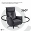 Купить Кресло-реклайнер Qlab RC300B Leather Black в Киеве с доставкой по Украине | vincom.com.ua Фото 6
