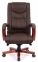 Купити Крісло керівника Аклас Артур EX MB (шкіра LC-K Dark brown) у Києві з доставкою по Україні | vincom.com.ua Фото 2