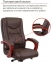 Купити Крісло керівника Аклас Артур EX MB (шкіра LC-K Dark brown) у Києві з доставкою по Україні | vincom.com.ua Фото 7