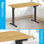 Купити Комп'ютерний стіл OfficePro ODE1260LW Light Wood/Black у Києві з доставкою по Україні | vincom.com.ua Фото 0