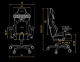 Купить Кресло геймерское HATOR Arc 4 PU XXL Black (HTC4400XXL) в Киеве с доставкой по Украине | vincom.com.ua Фото 9