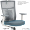 Купити Крісло офісне Officepro Balance OC550-W-DG-DG White/Dark Gray у Києві з доставкою по Україні | vincom.com.ua Фото 13