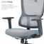 Купить Кресло офисное Officepro Elegant OC600-B-DG-DG Black/Dark Gray в Киеве с доставкой по Украине | vincom.com.ua Фото 13