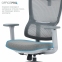 Купити Крісло офісне Officepro Elegant OC600-G-DG-DG Gray/Dark Gray у Києві з доставкою по Україні | vincom.com.ua Фото 13