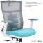 Купить Кресло офисное Officepro Balance OC550-W-DG-BL White/Dark Gray/Blue в Киеве с доставкой по Украине | vincom.com.ua Фото 13