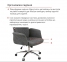 Купить Кресло офисное Аклас Ай-Петри CH Tex ANF (Black-Gray 1705B-26) в Киеве с доставкой по Украине | vincom.com.ua Фото 12