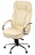 Купить Кресло офисное Аклас Тироль CH MB (Кожа LC-F Beige) в Киеве с доставкой по Украине | vincom.com.ua Фото 2