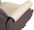 Купить Кресло офисное Акласс Драгобрат AL MB Кожа LC-F Beige/PU Dark brown в Киеве с доставкой по Украине | vincom.com.ua Фото 16