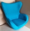 Купить Кресло SDM ЭГГ ткань голубой в Киеве с доставкой по Украине | vincom.com.ua Фото 4