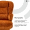 Купить Кресло-реклайнер Qlab RCT240OR Fabric Orange в Киеве с доставкой по Украине | vincom.com.ua Фото 6