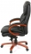 Купити Крісло офісне Аклас Флорида EX MB GB-233WW (шкіра LC-A Black) у Києві з доставкою по Україні | vincom.com.ua Фото 10