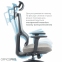 Купить Кресло офисное Officepro Elegant OC600-B-DG-DG Black/Dark Gray в Киеве с доставкой по Украине | vincom.com.ua Фото 11