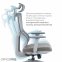 Купити Крісло офісне Officepro Elegant OC600-G-DG-DG Gray/Dark Gray у Києві з доставкою по Україні | vincom.com.ua Фото 11