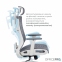 Купить Кресло офисное Officepro Balance OC620-W-DG-DG White/Dark Gray в Киеве с доставкой по Украине | vincom.com.ua Фото 11