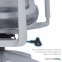 Купити Крісло офісне Officepro Elegant OC660-G-DG-DG Gray/Dark Gray у Києві з доставкою по Україні | vincom.com.ua Фото 12