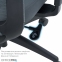 Купить Кресло офисное Officepro Balance OC550-B-DG-DG Black/Dark Gray в Киеве с доставкой по Украине | vincom.com.ua Фото 12