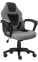 Купить Кресло геймерское детское GT RACER X-1414 Fabric Gray/Black Suede в Киеве с доставкой по Украине | vincom.com.ua Фото 2