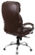 Купити Крісло офісне Аклас Тироль CH MB (шкіра LC-K Dark brown) у Києві з доставкою по Україні | vincom.com.ua Фото 5