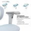 Купити Крісло офісне OfficePro Elite OC950GLB Gray/Light Blue у Києві з доставкою по Україні | vincom.com.ua Фото 10