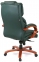 Купити Крісло офісне Аклас Флорида EX MB GB-233WW (шкіра Lux LC Green) у Києві з доставкою по Україні | vincom.com.ua Фото 10