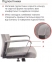 Купить Кресло офисное Аклас Авис TILT Серый Grey fabric в Киеве с доставкой по Украине | vincom.com.ua Фото 20