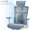 Купить Кресло офисное Officepro Balance OC620-W-DG-DG White/Dark Gray в Киеве с доставкой по Украине | vincom.com.ua Фото 7