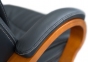 Купити Крісло офісне Аклас Валенсия Soft EX MB (шкіра LC-A Black/PU Black) у Києві з доставкою по Україні | vincom.com.ua Фото 11