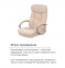 Купить Кресло офисное Аклас Селин ANF Бежевый (1705B-2 Beige) в Киеве с доставкой по Украине | vincom.com.ua Фото 19