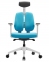 Купить Кресло офисное DUOREST D2 white/blue ортопедическое в Киеве с доставкой по Украине | vincom.com.ua Фото 0