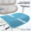 Купить Кресло офисное Officepro Skyline OC680-W-LG-LG White/Light Gray в Киеве с доставкой по Украине | vincom.com.ua Фото 9