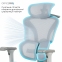 Купити Крісло офісне OfficePro Elite OC950GLB Gray/Light Blue у Києві з доставкою по Україні | vincom.com.ua Фото 16