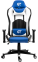 Купити Крісло геймерське GT Racer X-5813 Black / Blue / White у Києві з доставкою по Україні | vincom.com.ua Фото 9