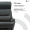 Купить Кресло-реклайнер Qlab RC210B Leather Black в Киеве с доставкой по Украине | vincom.com.ua Фото 7