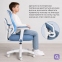 Купить Детское компьютерное кресло QLAB Kids Edition KC327BL Gray/Blue в Киеве с доставкой по Украине | vincom.com.ua Фото 8