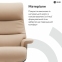 Купить Кресло-реклайнер Qlab RC240BE Leather Beige в Киеве с доставкой по Украине | vincom.com.ua Фото 8