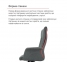 Купить Кресло офисное Аклас Ай-Петри CH Tex ANF (Black-Gray 1705B-26) в Киеве с доставкой по Украине | vincom.com.ua Фото 4