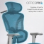 Купити Крісло офісне OfficePro OC950G Grey у Києві з доставкою по Україні | vincom.com.ua Фото 2