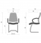 Купити Офісне крісло для конференцій Новий Стиль Slim CF LB FX у Києві з доставкою по Україні | vincom.com.ua Фото 2
