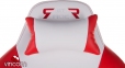 Купить Кресло геймерское GT Racer X-2608 White/Red в Киеве с доставкой по Украине | vincom.com.ua Фото 2