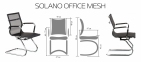 Купить Кресло Special4You Solano office mesh black (E5869) в Киеве с доставкой по Украине | vincom.com.ua Фото 12