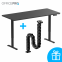 Купить Стол компьютерный Officepro ODE1880B Black 1800x800 с электрорегулировкой высоты  в Киеве с доставкой по Украине | vincom.com.ua Фото 10