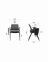 Купить Стул офисный Krislalux H-08 Black Armrest Wheels Table в Киеве с доставкой по Украине | vincom.com.ua Фото 7