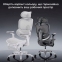 Купить Кресло офисное SIHOO DORO C300 LITE V2 Black with footrest в Киеве с доставкой по Украине | vincom.com.ua Фото 6