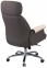 Купить Кресло офисное Акласс Драгобрат AL MB Кожа LC-F Beige/PU Dark brown в Киеве с доставкой по Украине | vincom.com.ua Фото 3