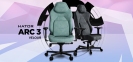 Купить Кресло геймерское HATOR Arc 3 XL Velour (HTC3443XL) Turquoise в Киеве с доставкой по Украине | vincom.com.ua Фото 12