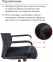 Купити Крісло офісне Аклас Авіс TILT Чорне Black fabric у Києві з доставкою по Україні | vincom.com.ua Фото 21