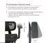 Купити Крісло офісне Аклас Гутін A-SR (ST-997-1 Black) у Києві з доставкою по Україні | vincom.com.ua Фото 30