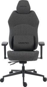 Купить Кресло геймерское GamePro GC760DG Dark Grey Fabric в Киеве с доставкой по Украине | vincom.com.ua