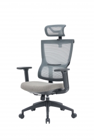 Купить Кресло офисное Officepro Elegant OC600-B-DG-DG Black/Dark Gray в Киеве с доставкой по Украине | vincom.com.ua