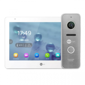 Купить Комплект Neolight MEZZO Hybrid HD KIT SilverP: гибридный видеодомофон 10.1